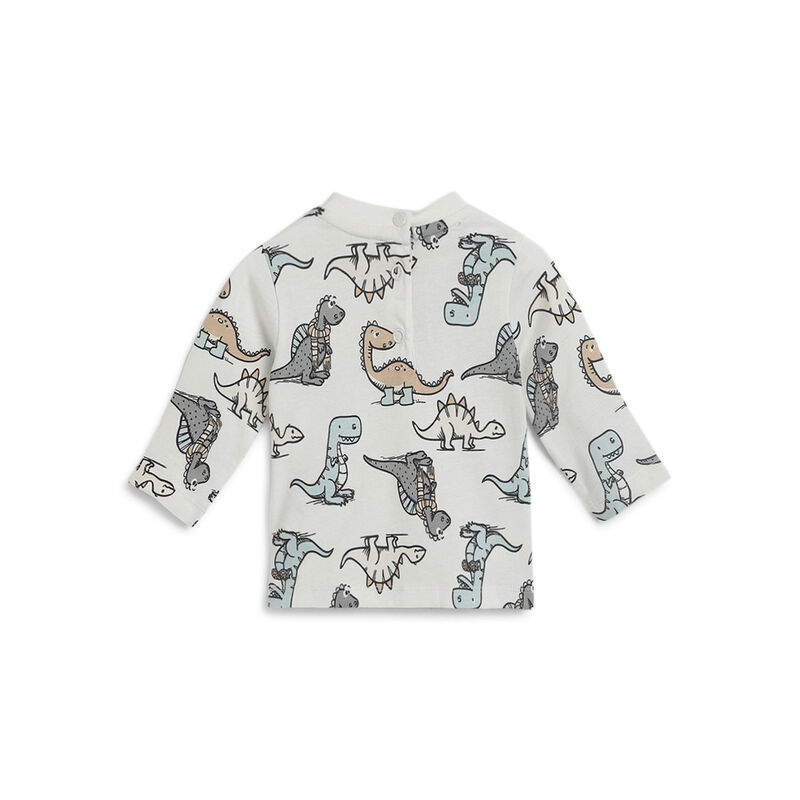 Boys Bronze Printed Long Sleeve T-Shirt image number 1